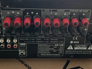 Receptor Denon AVR-1708 Negro