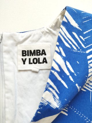 Vestido Bimba y Lola sin mangas estampado