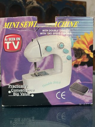 Mini Máquina Coser Portátil Double Stitch