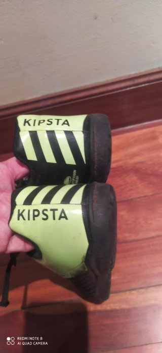 Zapatillas fútbol Kipsta Talla 38