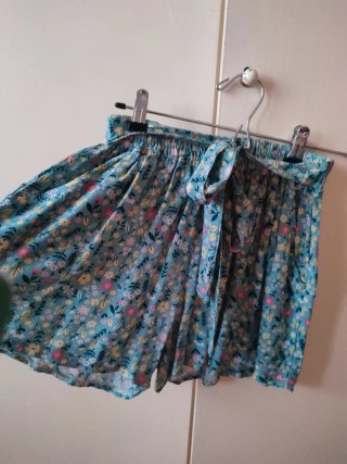 Falda pantalón corta estampada verano