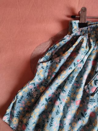 Falda pantalón corta estampada verano
