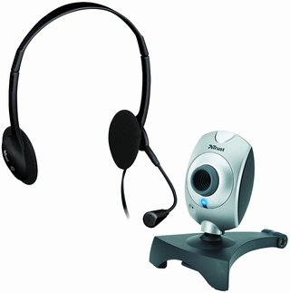Trust PRIMO ChatPack Webcam + Cuffie