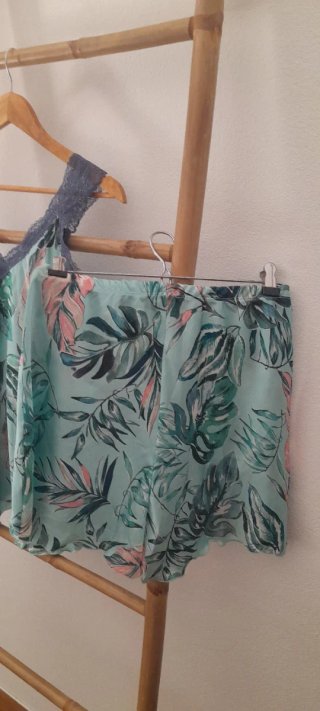Conjunto Egatex Blusa e Calção Estampado