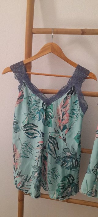 Conjunto Egatex Blusa e Calção Estampado
