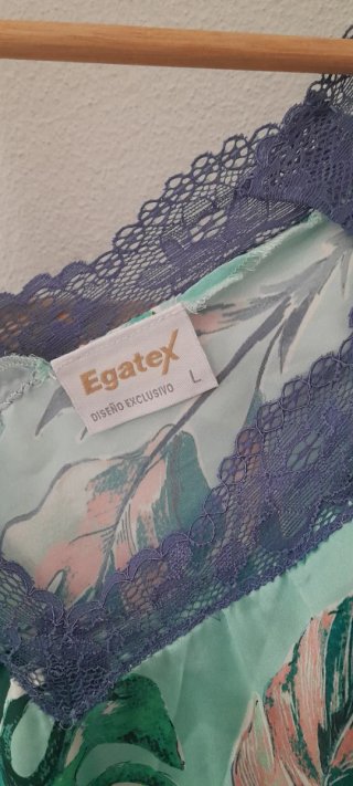 Conjunto Egatex Blusa e Calção Estampado