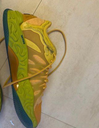 Zapatillas Baloncesto Hali Amarillas Talla 42