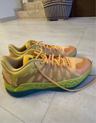 Zapatillas Baloncesto Hali Amarillas Talla 42