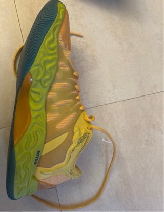 Zapatillas Baloncesto Hali Amarillas Talla 42