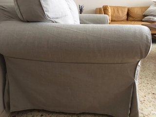 Sofá Ektorp Ikea 2 plazas beige