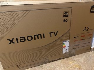 Televisión Xiaomi A2 50 Negra con mando a distanci