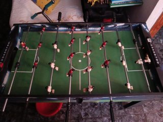 Futbolín de mesa