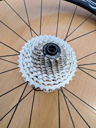 Ruedas tubular carbono disco Knight Composites