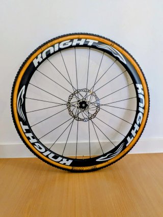 Ruedas tubular carbono disco Knight Composites