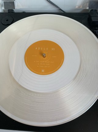 Vinilo Adele 30 Edicion Limitada Clear Vinyl