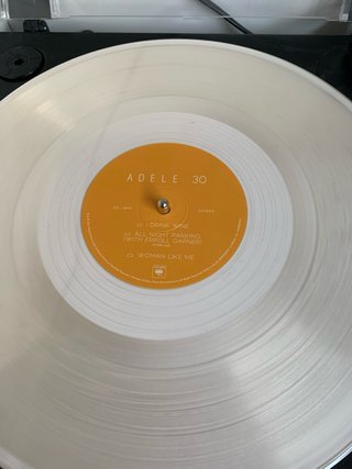 Vinilo Adele 30 Edicion Limitada Clear Vinyl