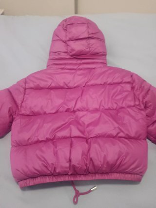 Chaqueta plumífera rosa MINORITY