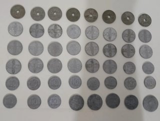 Lote de monedas antiguas