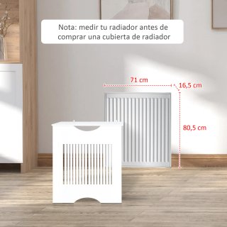 Cubreradiador blanco  sin estrenar