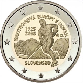 Moneda 2 euros Eslovaquia 2025.SIN CIRCULAR