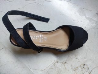 Sandalias Marypaz Negras Talla 38