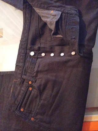 Levi's 501 Negro W36xL32
