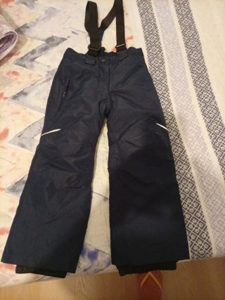 Mono de nieve para niño azul talla 4 años