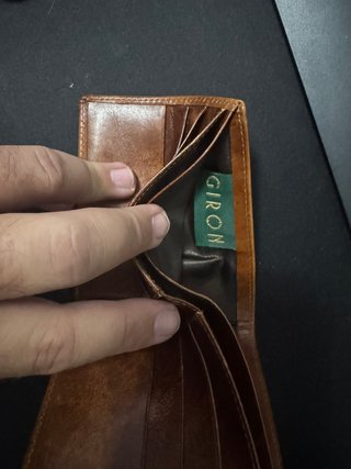 Cartera Piel Hombre Giron Grabado Caballo