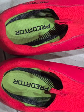 Botas de fútbol Adidas Predator Rojas