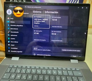HP ENVY x360 16 Convertible Plata
