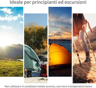 Tienda De Camping Para 2 Personas Con Apertura Automática Y Accesorios Incluidos, Tienda De Viaje De Acero, Tejido Oxford Y Fibra De Vidrio, Gris Y Negro