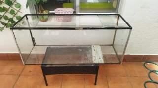 Acuario grande cristal