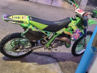 Kawasaki KX 125 Cross Verde