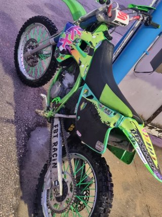 Kawasaki KX 125 Cross Verde