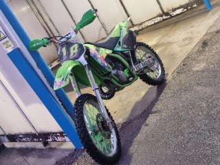 Kawasaki KX 125 Cross Verde