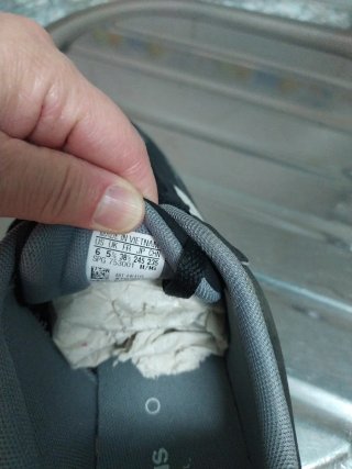 Zapatillas Adidas Talla 38 Negras y Blancas
