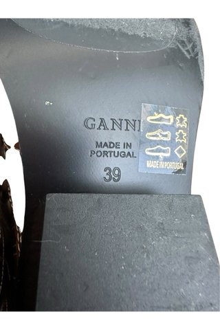 Stivali Ganni Western Marrone Tg 39