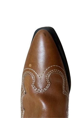 Stivali Ganni Western Marrone Tg 39