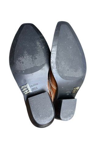 Stivali Ganni Western Marrone Tg 39