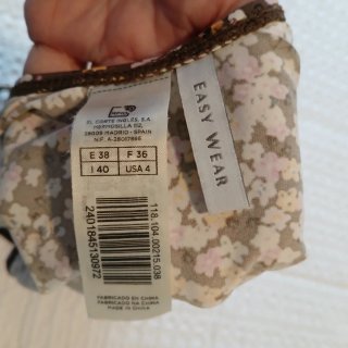 Bañador Easy Wear Estampado Floral T.38