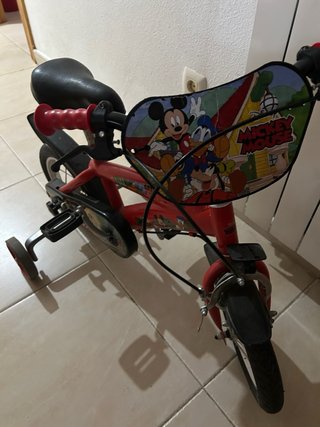 Bicicleta infantil Mickey Mouse