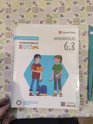 Matemáticas 6, Educación Primaria, Comunidad zo...