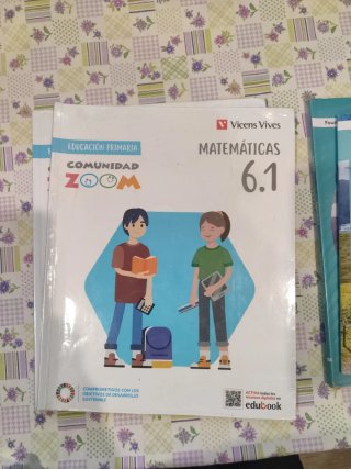 Matemáticas 6, Educación Primaria, Comunidad zo...