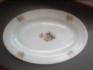 Vajilla Arcopal Vintage "Pink Rose"