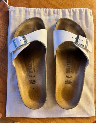 Sandalias Birkenstock Blancas Talla 35
