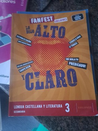 Lengua castellana y literatura 3 Secundaria