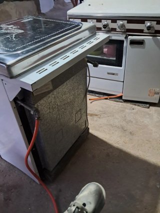 Cocina gas y horno eléctrico