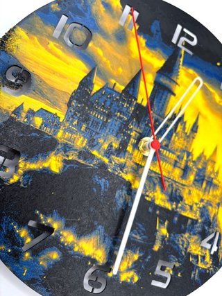 Orologio Hogwarts Harry Potter stampa 3D multicolo