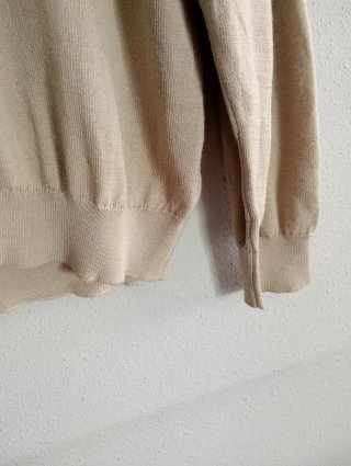 Jersey Burberry Beige Talla 7 XL Hombre Vintage