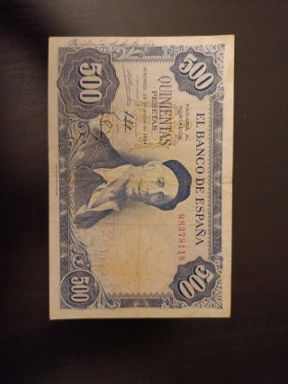 Offerta: 2 Banconote Spagna 500 e 1000 Peseta